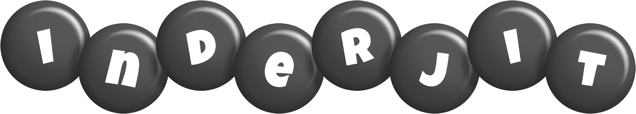 Inderjit candy-black logo