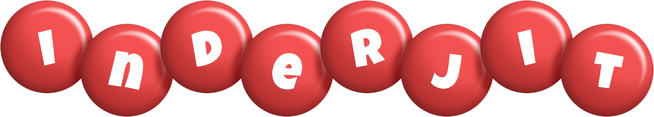 Inderjit candy-red logo