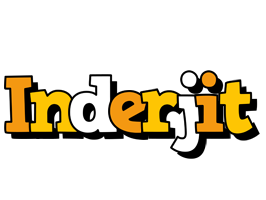 Inderjit cartoon logo