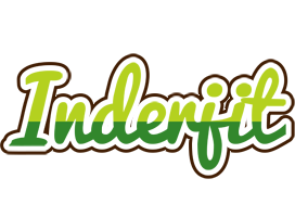 Inderjit golfing logo