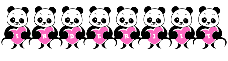 Inderjit love-panda logo