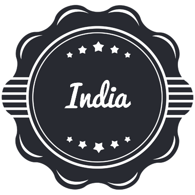 India badge logo