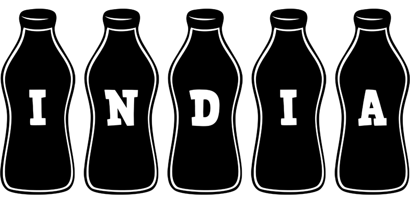 India bottle logo
