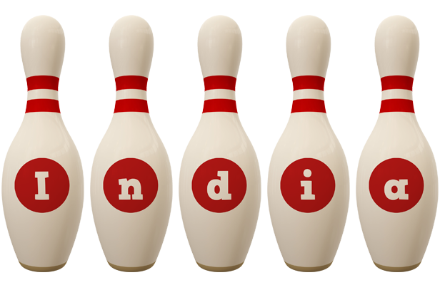 India bowling-pin logo