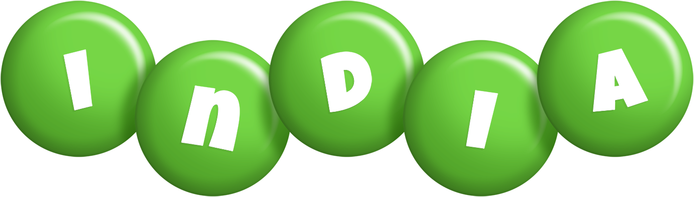 India candy-green logo