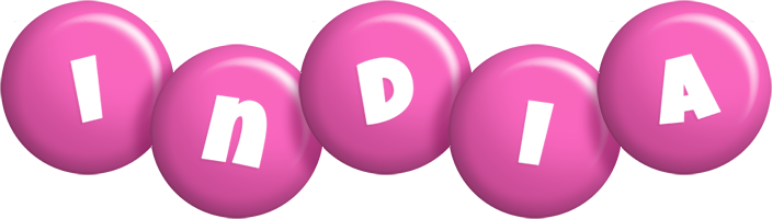 India candy-pink logo