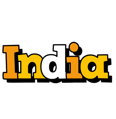 India cartoon logo