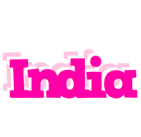 India dancing logo