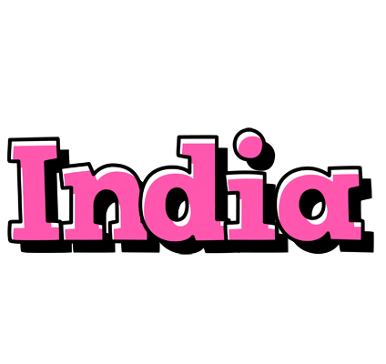 India girlish logo