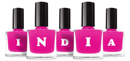 India nails logo