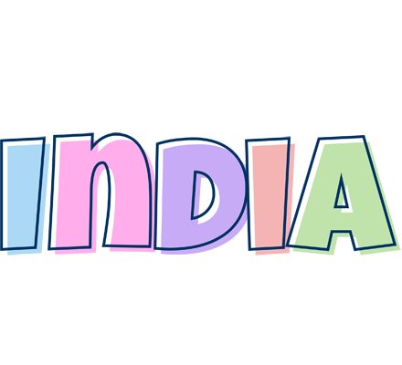 India pastel logo
