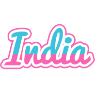 India woman logo