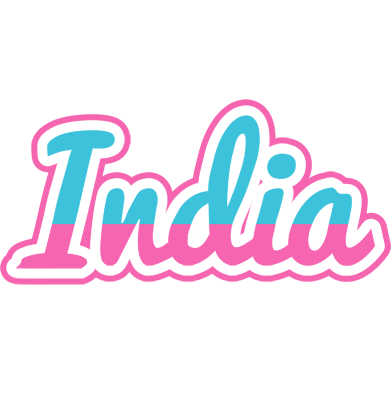India woman logo