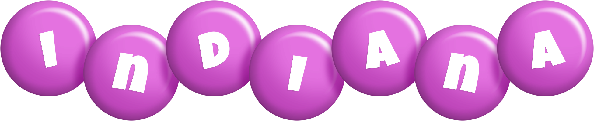 Indiana candy-purple logo