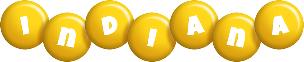 Indiana candy-yellow logo