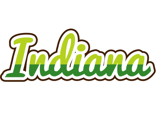 Indiana golfing logo