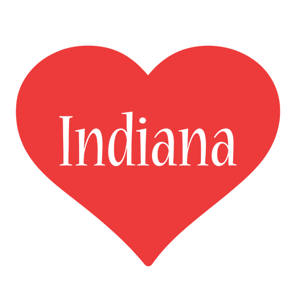 Indiana love logo
