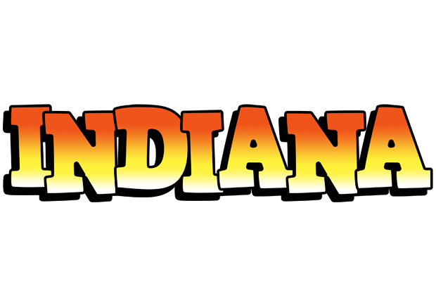 Indiana sunset logo