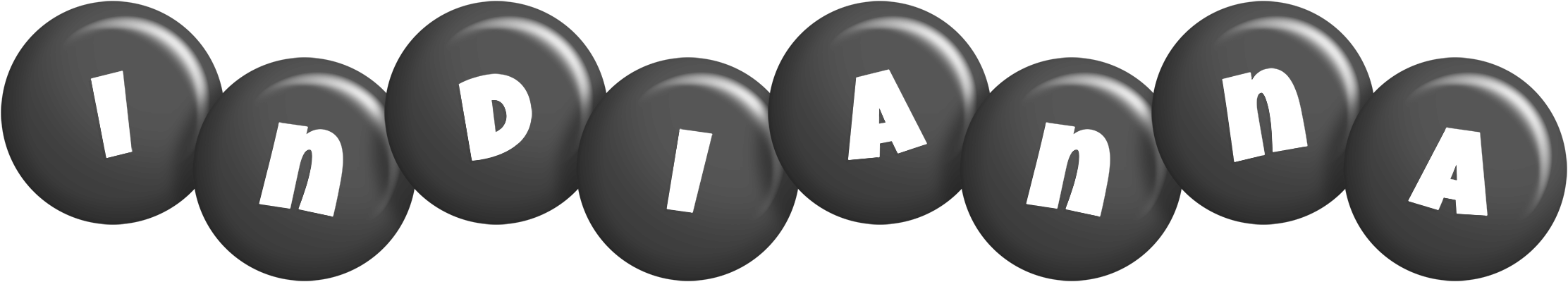 Indianna candy-black logo