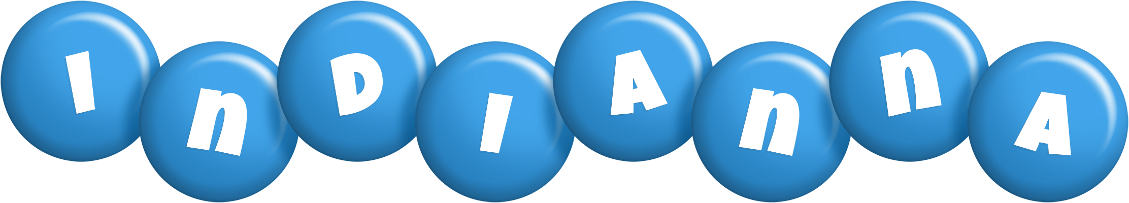 Indianna candy-blue logo
