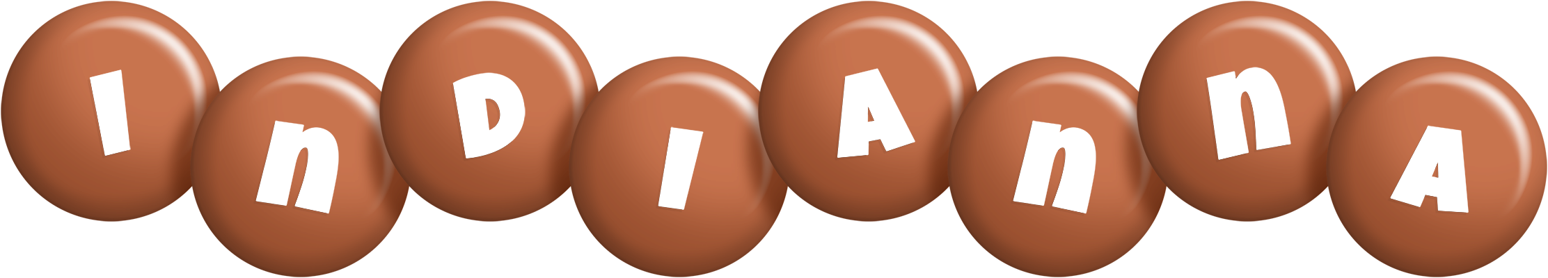 Indianna candy-brown logo