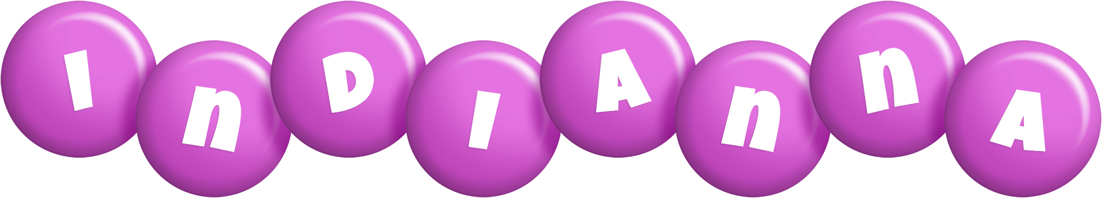 Indianna candy-purple logo