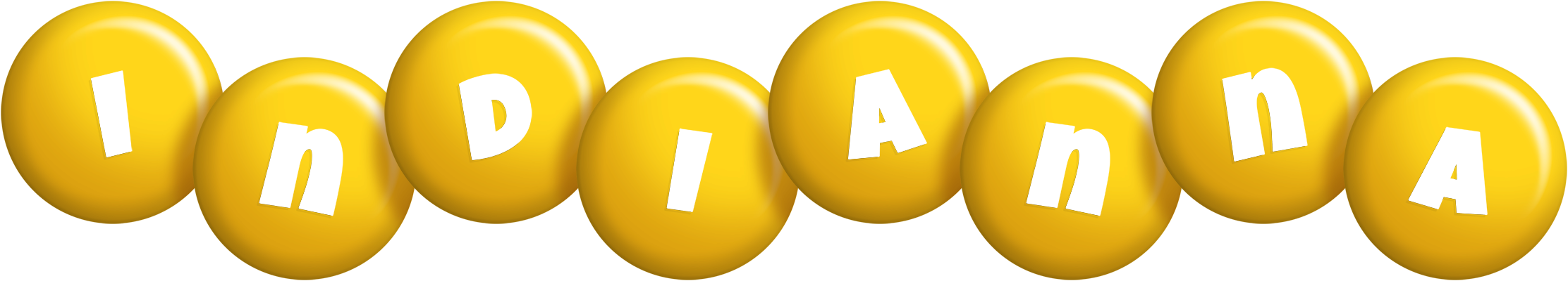 Indianna candy-yellow logo
