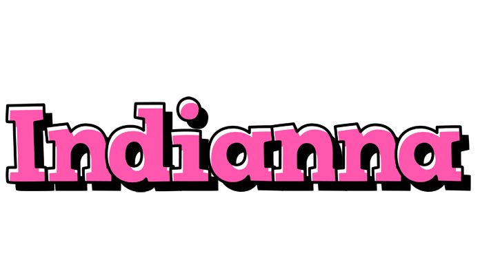 Indianna girlish logo