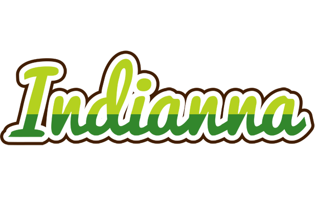 Indianna golfing logo