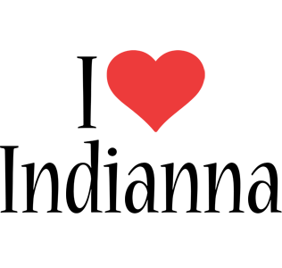 Indianna i-love logo