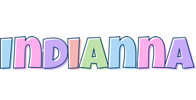 Indianna pastel logo