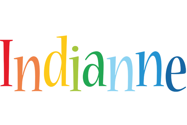 Indianne birthday logo