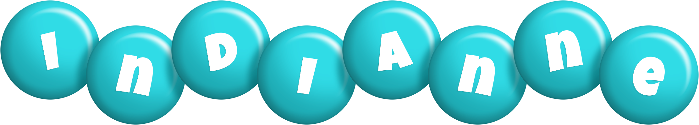 Indianne candy-azur logo