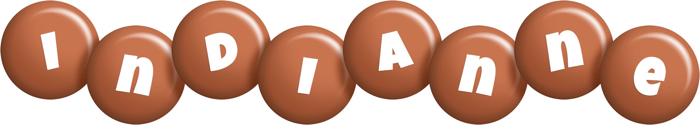 Indianne candy-brown logo