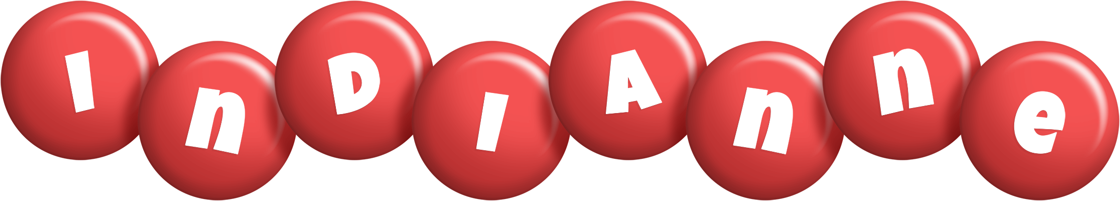 Indianne candy-red logo