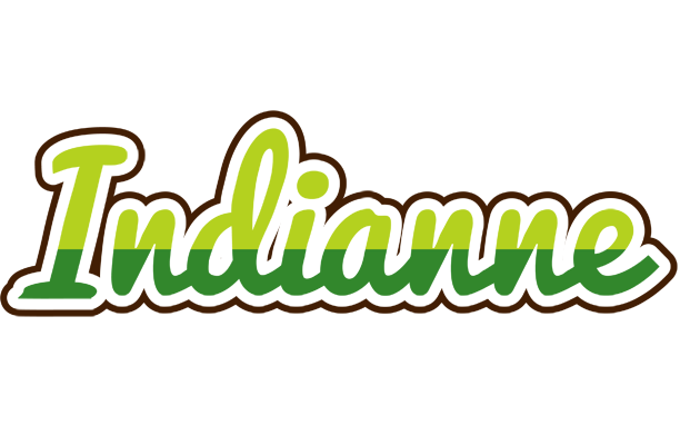 Indianne golfing logo