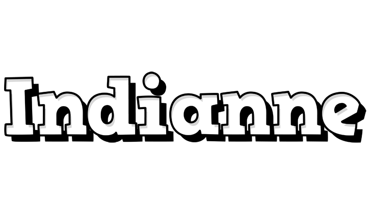 Indianne snowing logo