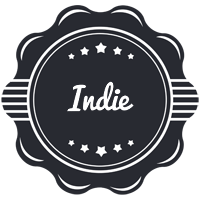 Indie badge logo