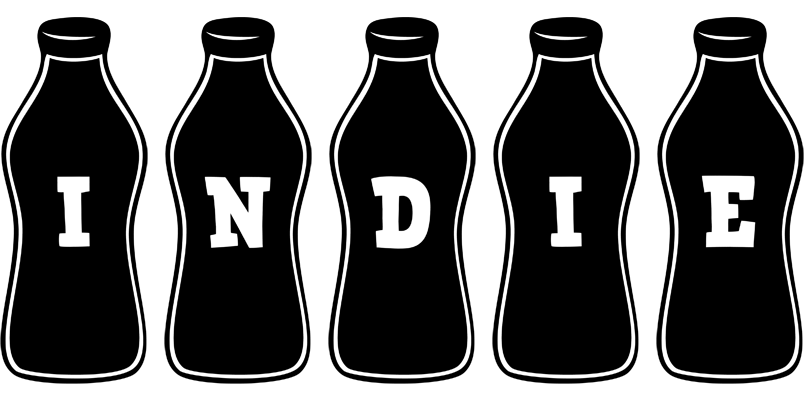 Indie bottle logo