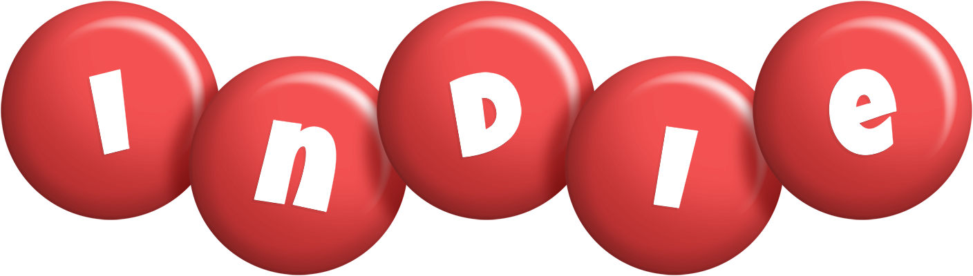 Indie candy-red logo