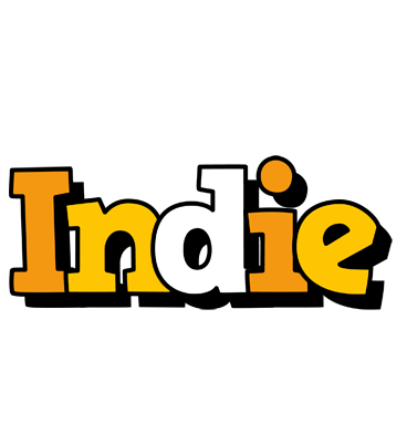 Indie cartoon logo