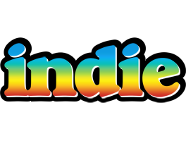 Indie color logo