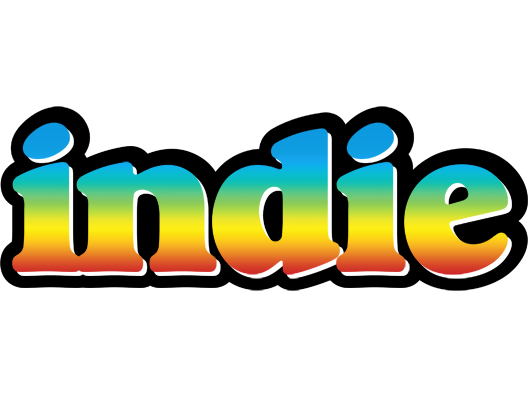 Indie color logo