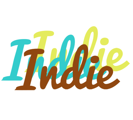 Indie cupcake logo