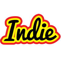 Indie flaming logo