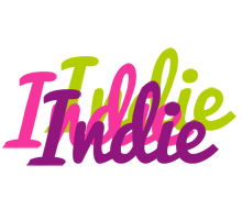 Indie flowers logo