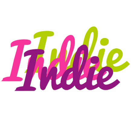 Indie flowers logo
