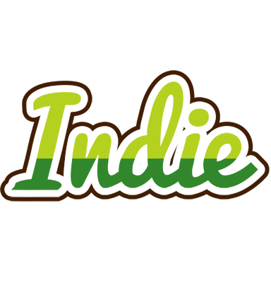 Indie golfing logo