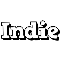 Indie snowing logo