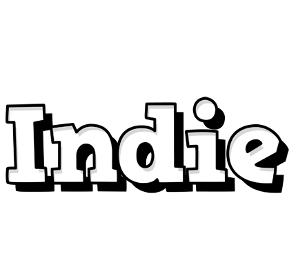 Indie snowing logo